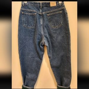 LL Bean Womens Jeans size 14 Fleece Lined